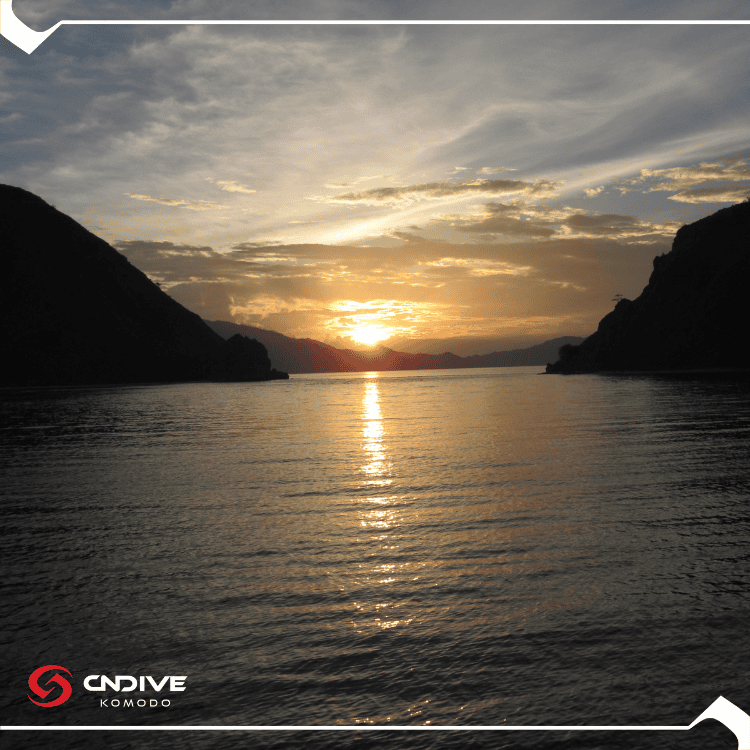 Surface view at Shotgun, one of dive site in Komodo National Park